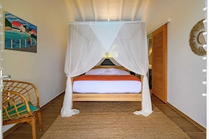 1 bedroom, WiFi (free), bed sheets