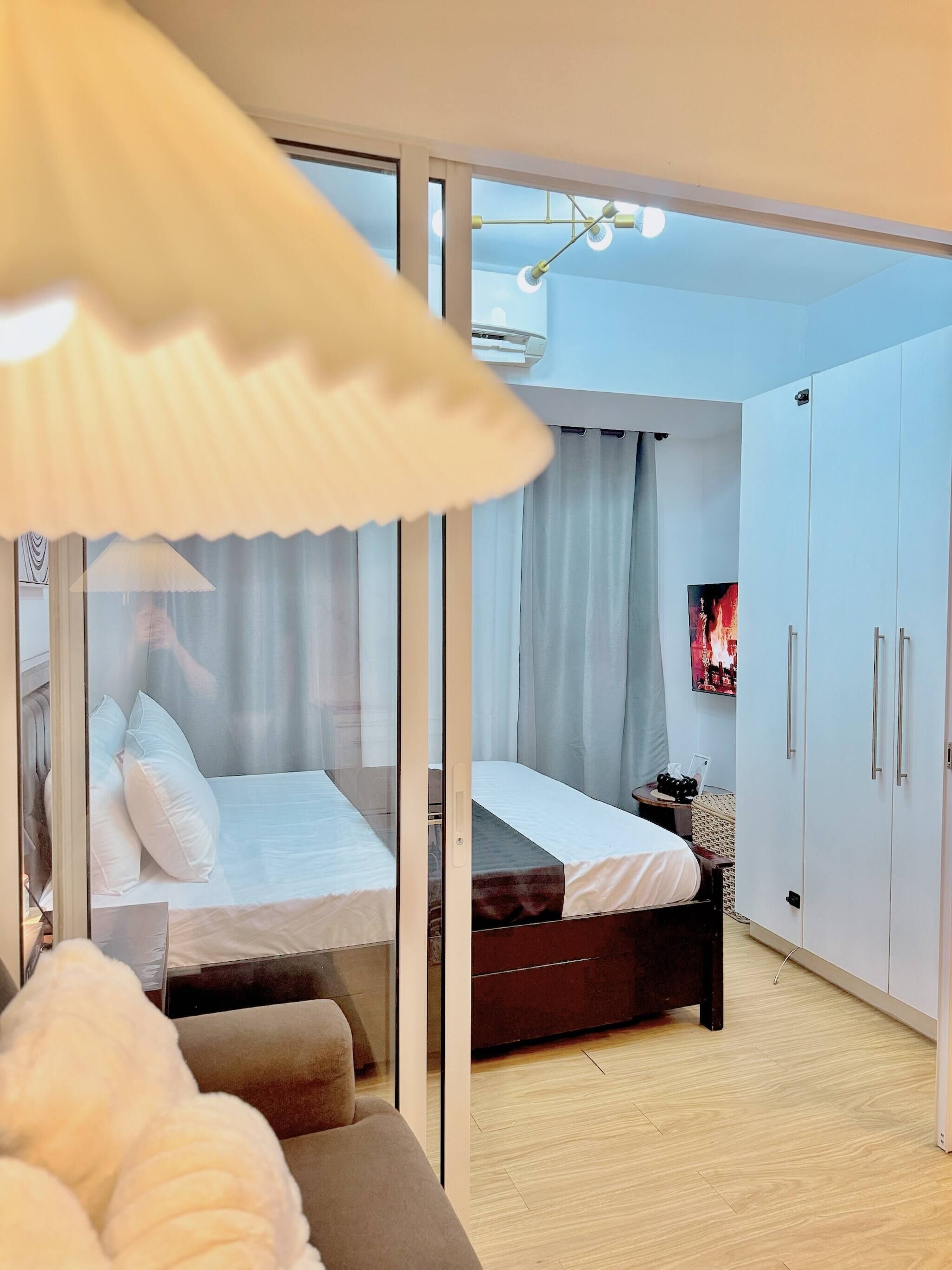 Bloc d'apartaments, 1 dormitori, balcó, vistes a la ciutat | 1 dormitori 