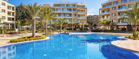Apartment, 1 Schlafzimmer, Terrasse, Gartenblick | Pool