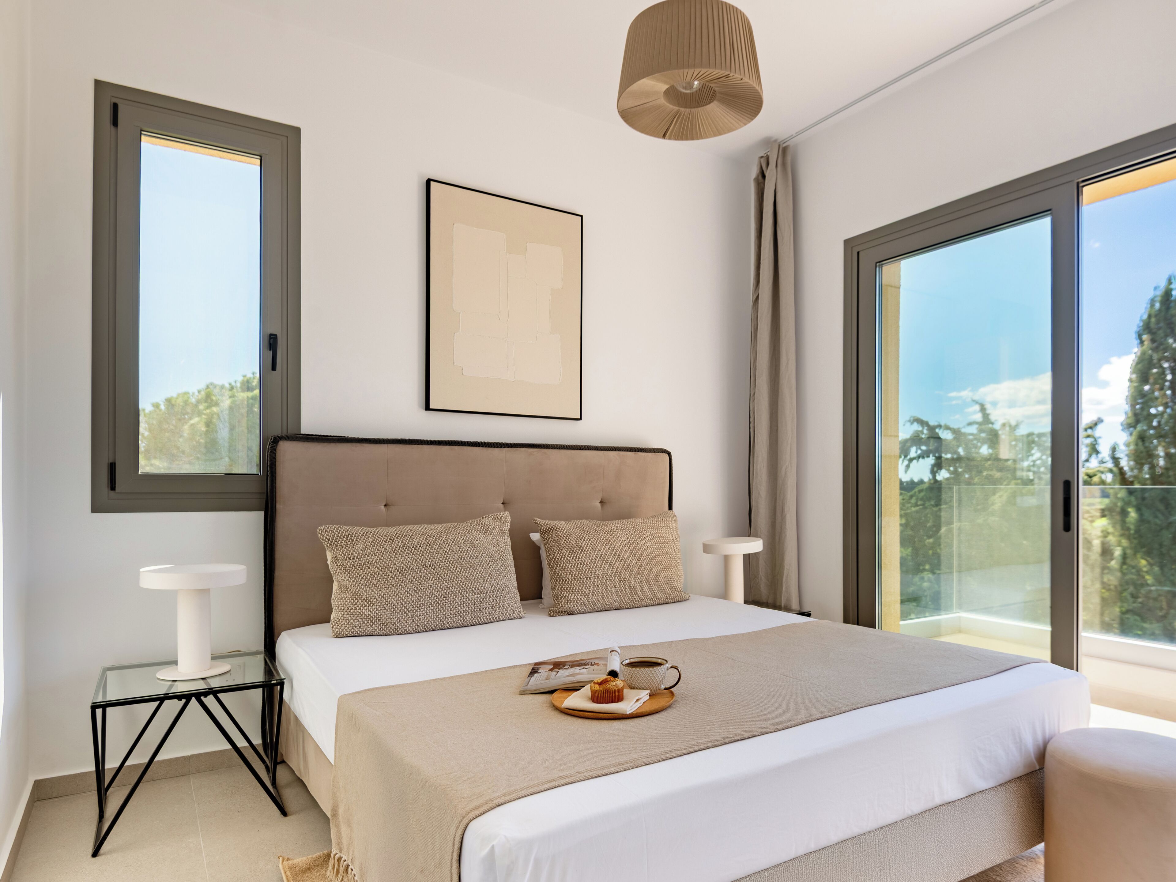 Apartamento, 2 habitaciones, terraza, vistas al jardín | 2 dormitorios