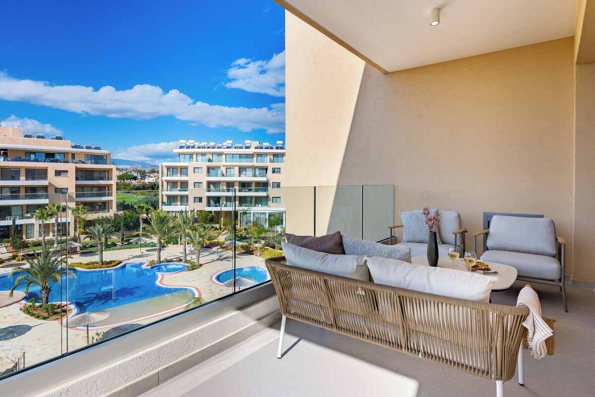 Apartment, 2 Bedrooms, Terrace, Garden View | Balkoni