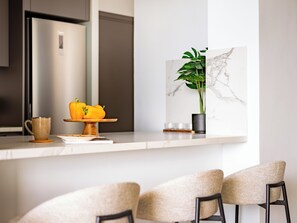 Apartment, 2 Schlafzimmer, Terrasse, Gartenblick | Wohnzimmer