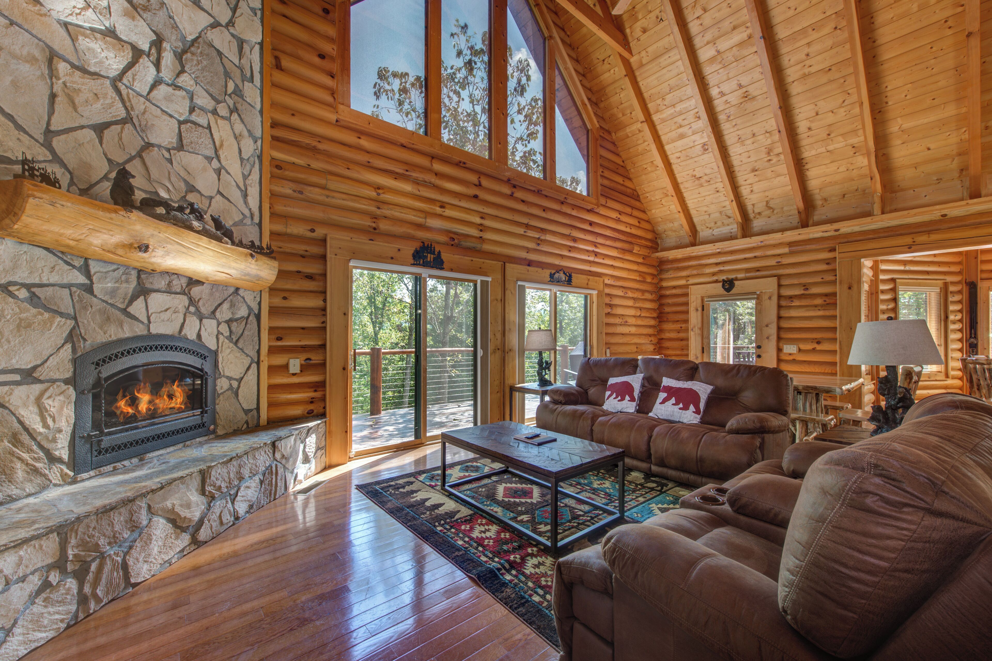 Smart TV, fireplace, video games, foosball