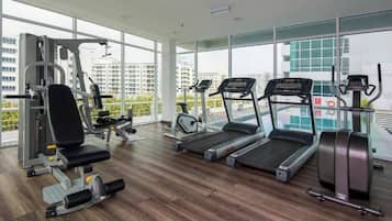 Apartment, 2 Schlafzimmer, barrierefrei | Fitnessstudio