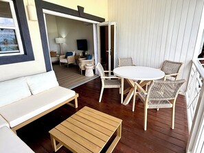 Apartment, 2 Bedrooms, Terrace, Ocean View | Balcony