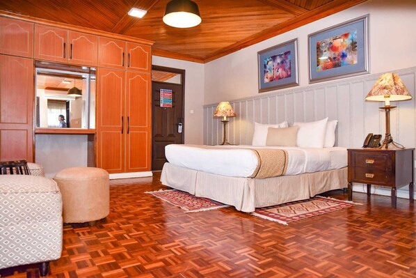 1 غرفة نوم ومكواة/لوح كي وواي فاي وملاءات أسرّة