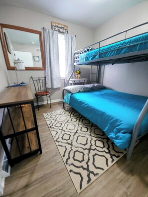 2 quartos, Wi-Fi, roupa de cama