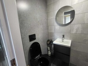 Shower, hair dryer