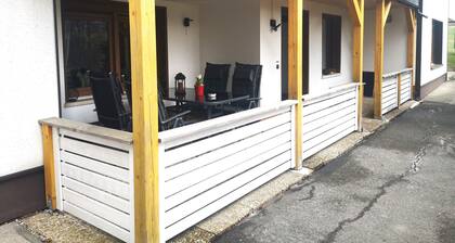 Ideal starting point, 70sqm, stepless access with parking, covered terrace