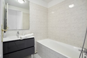 Shower, hair dryer
