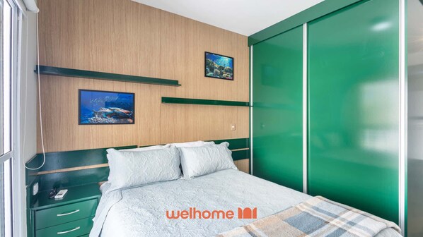 1 quarto, Wi-Fi, roupa de cama