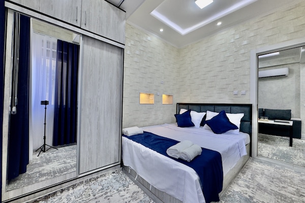 2 soveværelser, skrivebord, strygejern/strygebræt, gratis Wi-Fi