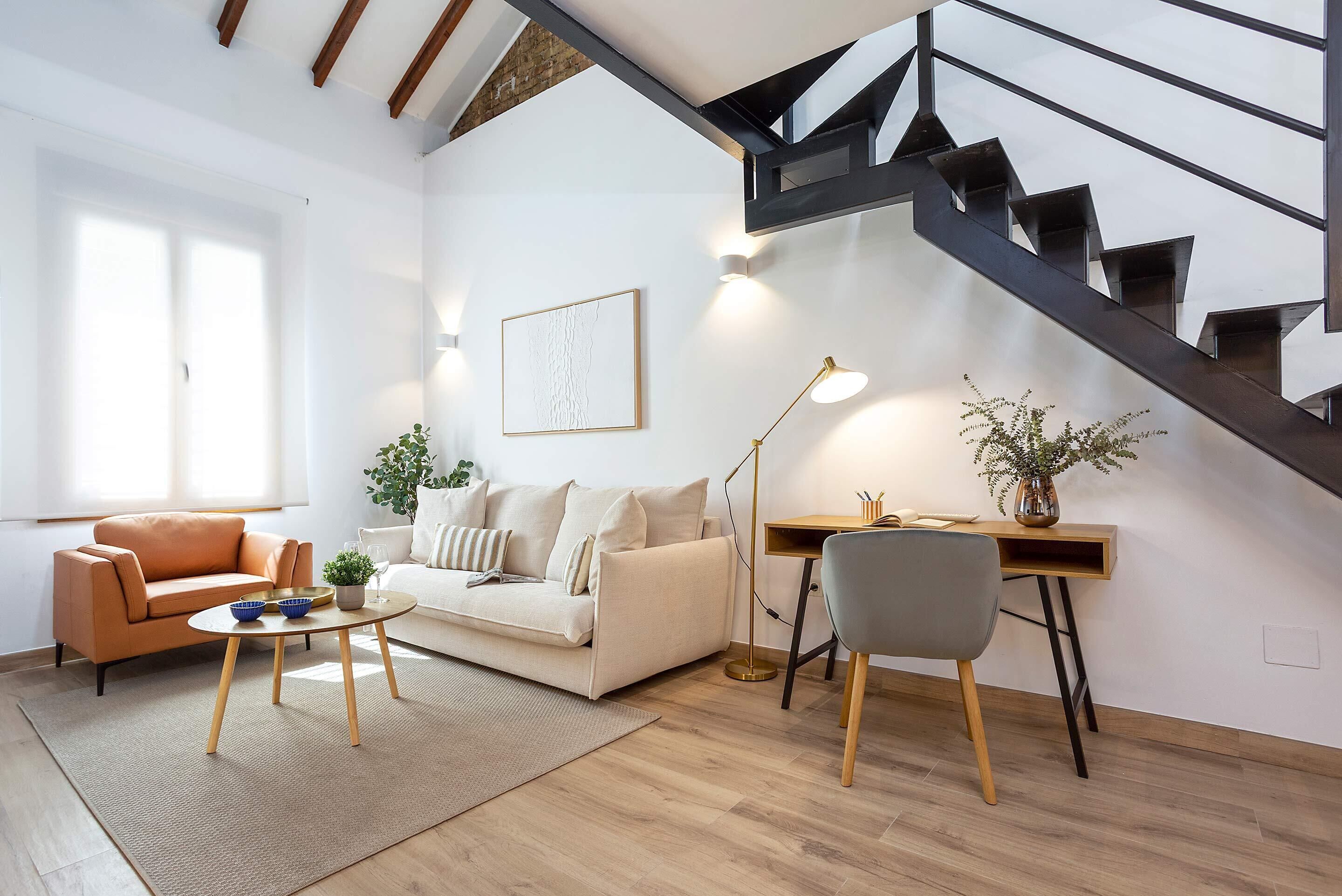 Apartment (1 Bedroom) | Living room