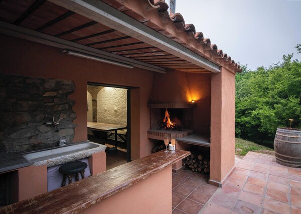 Terrace/patio - Holiday Home 'Masiacanfelix' with Wi-Fi (Barcelona)