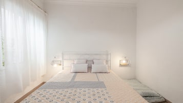 2 dormitorios, tabla de planchar con plancha, wifi y ropa de cama