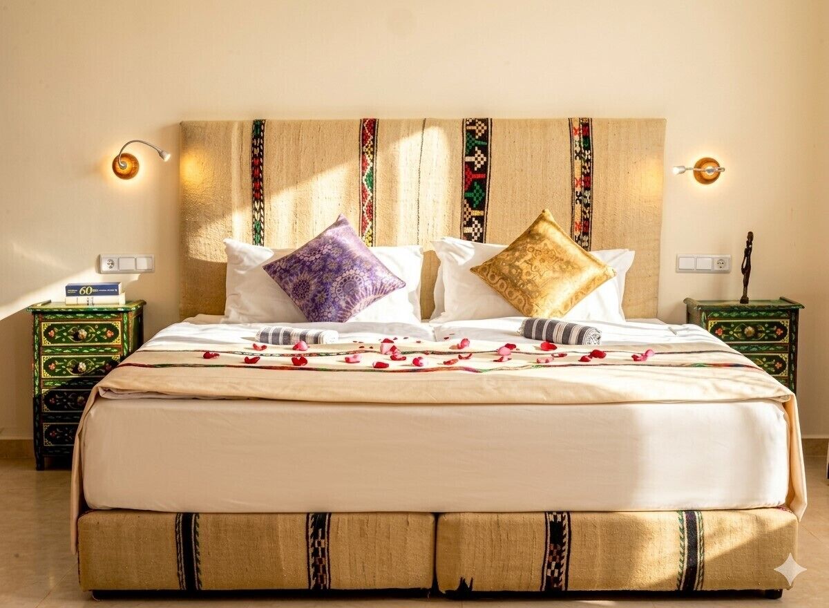 Luksus-suite - bjergudsigt | Minibar, pengeskab på værelset, individuelt design