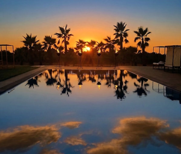 Alberca al aire libre