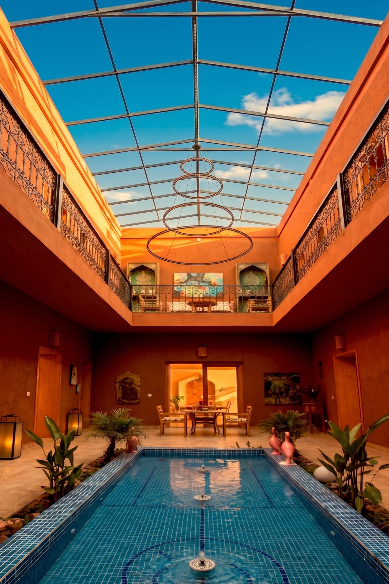Courtyard view