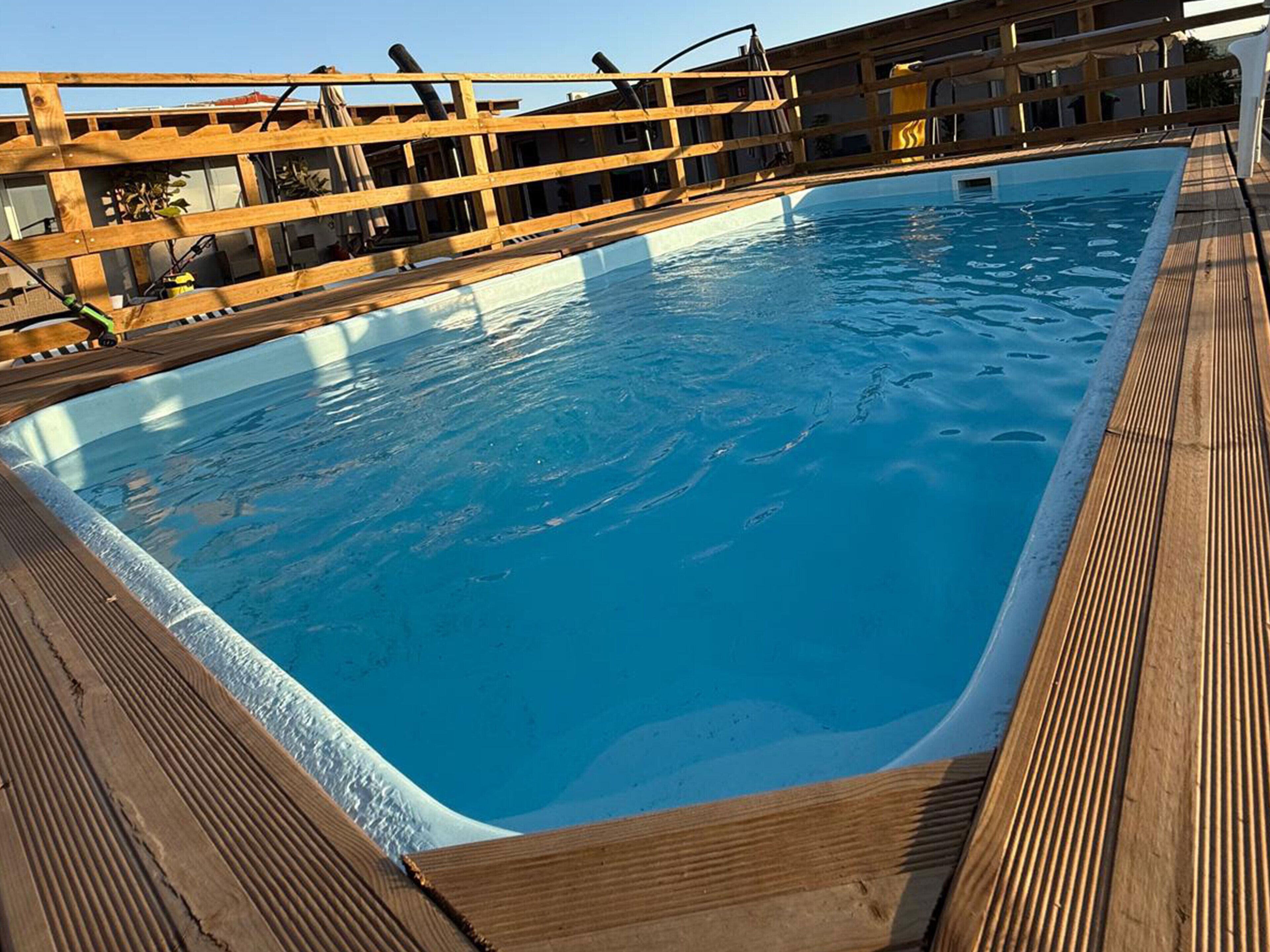 Alberca al aire libre 