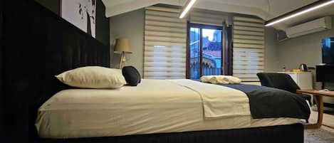 Classic-Suite, Balkon, Stadtblick