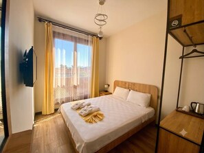 Phòng đôi Deluxe, quang cảnh vườn | Bộ đồ giường cao cấp, két bảo mật tại phòng 