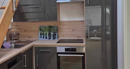 Modern vacation apartment in the countryside - lakes, cycle paths & events nearby, 2 pers.