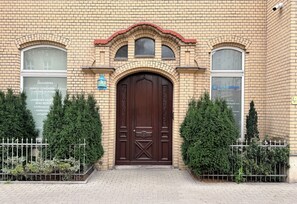 Façade de l’hébergement