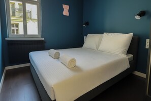 Apartamento Confort, vistas a la ciudad | Ropa de cama hipoalergénica y decoración individual