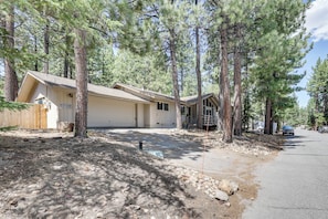Interior - Game Room + Deck: Wooded Big Bear Lake Retreat (Big Bear Lake)
