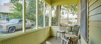 Walkable Dtwn Lafayette Home w/ Screened Porch