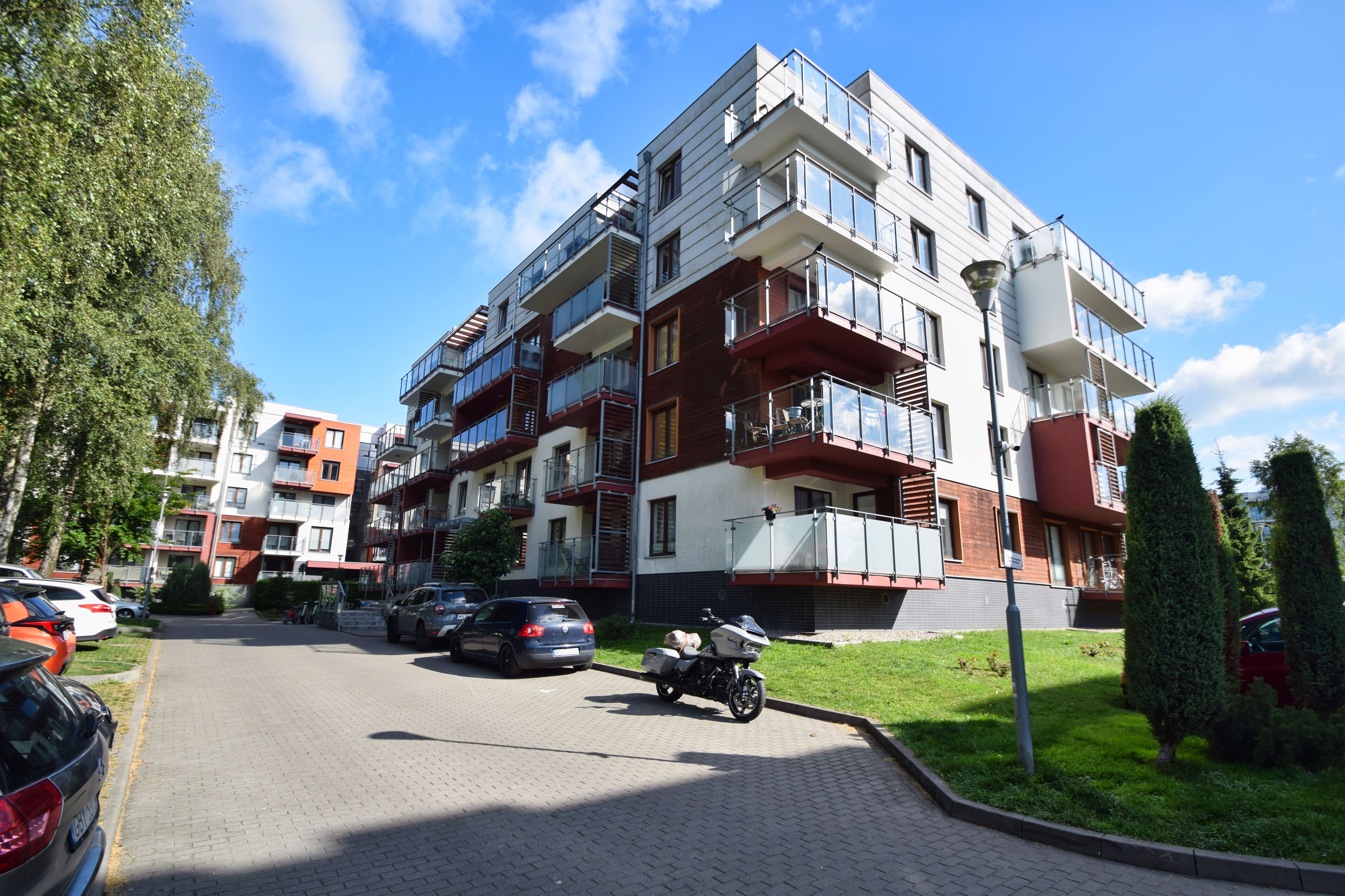 Fassade der Unterkunft