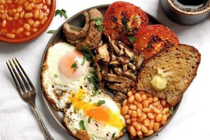 Déjeuner anglais gratuit tous les jours