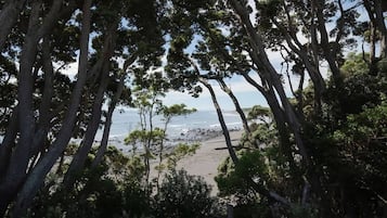 On the beach