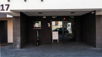 Fassade der Unterkunft