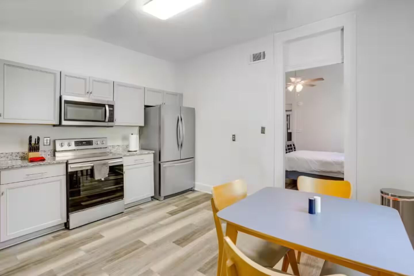 Microwave, oven, stovetop