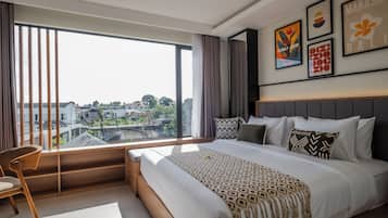 Kamar Standar | Meja kerja, setrika/meja setrika, Wi-Fi gratis, dan seprai linen