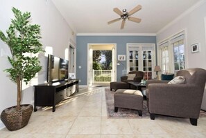 Condo, 3 Bedrooms | Living area - 3br Reunion Resort Condo: Resort Pool, Near Disney 3 Bedroom Condo (Kissimmee)