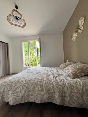 2 chambres, Wi-Fi gratuit, draps fournis