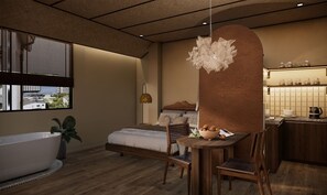 Habitación doble Deluxe, vista a la ciudad | Wifi gratis