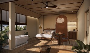 Habitación doble Deluxe, vista a la ciudad | Wifi gratis