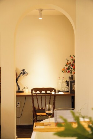 Restauration dans la chambre