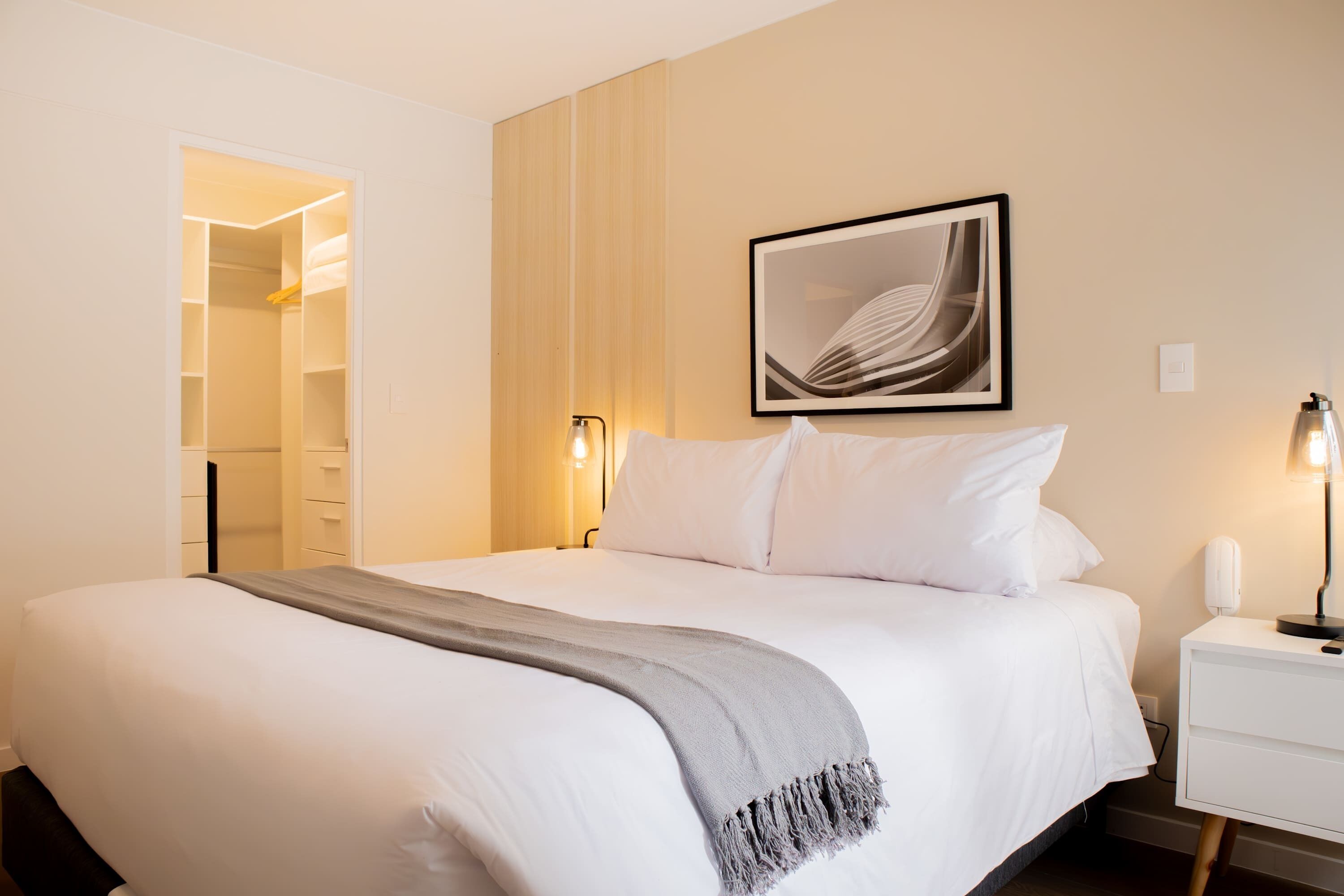 Apartemen | 2 kamar tidur dan internet