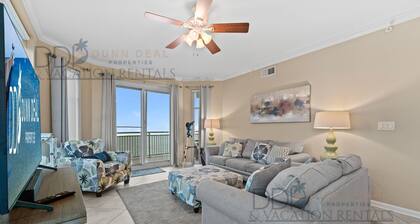Legacy Tower One 801 Overlooks the beautiful Gulf in Gulfport, MS!