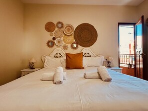 2 bedrooms, iron/ironing board