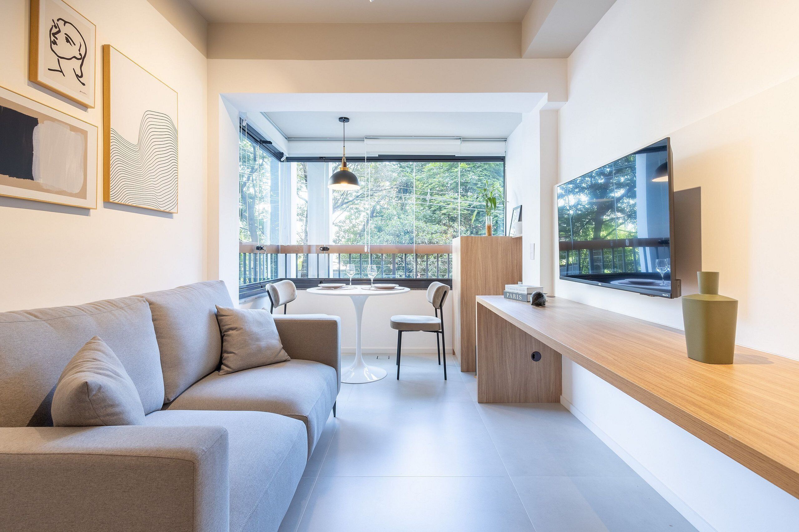 Área de sala de estar