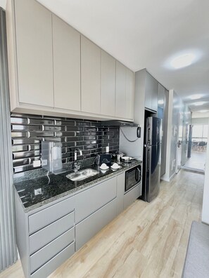 Eenvoudige studio | Privékeuken