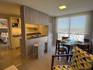 Superior Apartment, 1 Bedroom | Living area