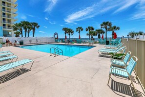 Beheizter Pool