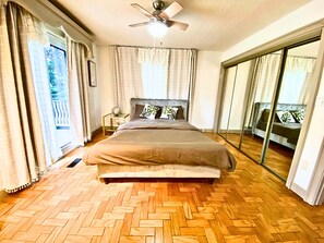3 chambres, fer et planche Ă repasser, Wi-Fi, literie fournie