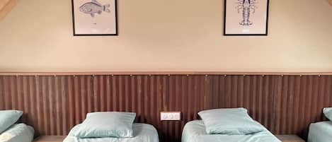 3 quartos, Wi-Fi, roupa de cama